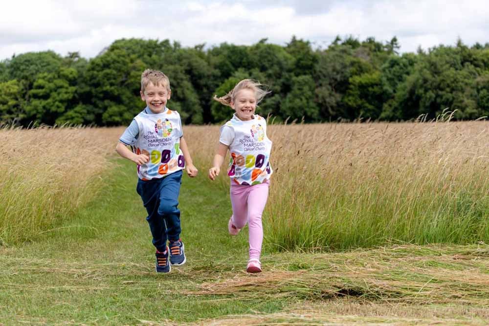 Emilie y Reece querían recaudar dinero para The Royal Marsden Cancer Charity
