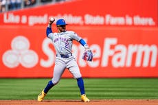 Lindor podría regresar de una lesión el martes con los Mets de Nueva York
