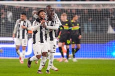 Gol de McKennie con Juventus, el más reciente para el estadounidense en la Champions