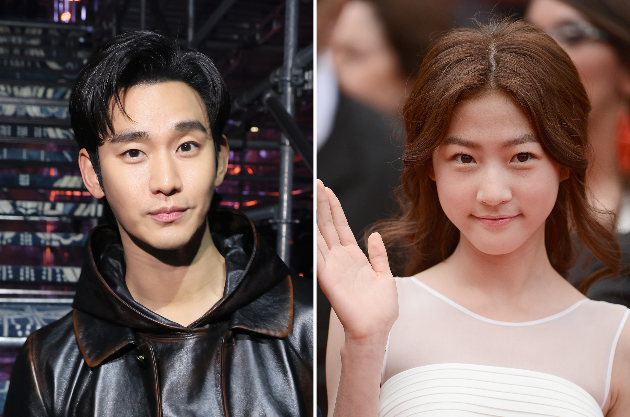 Kim Soo-hyun (izquierda) niega haber salido con Kim Sae-ron cuando era menor de edad