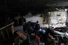 Ataques israelíes en Gaza durante la noche matan a más de 50 palestinos