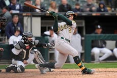 Soderstrom conecta su noveno HR en victoria 8-0 de A's sobre Medias Blancas