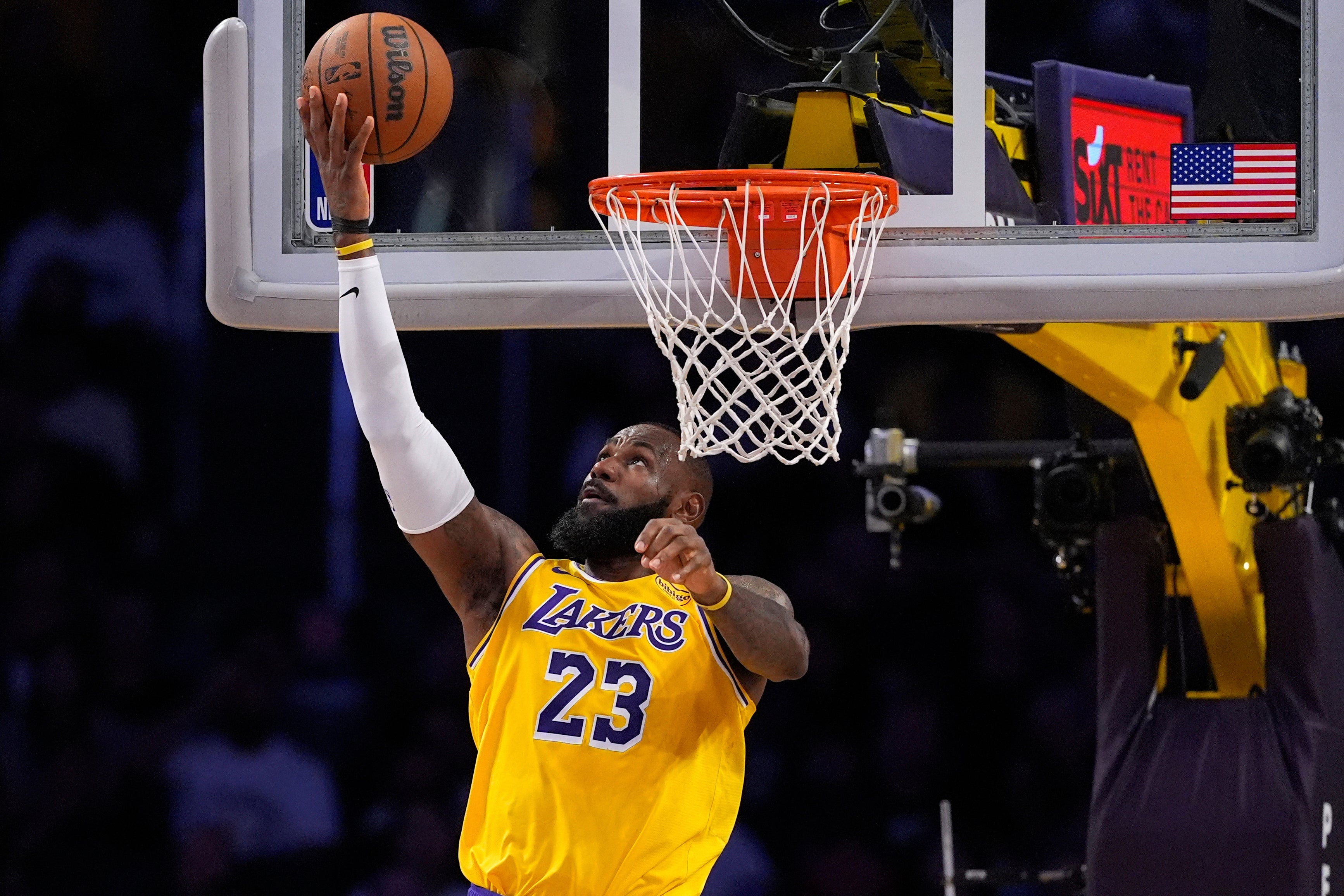 TIMBERWOLVES-LAKERS PANORAMA